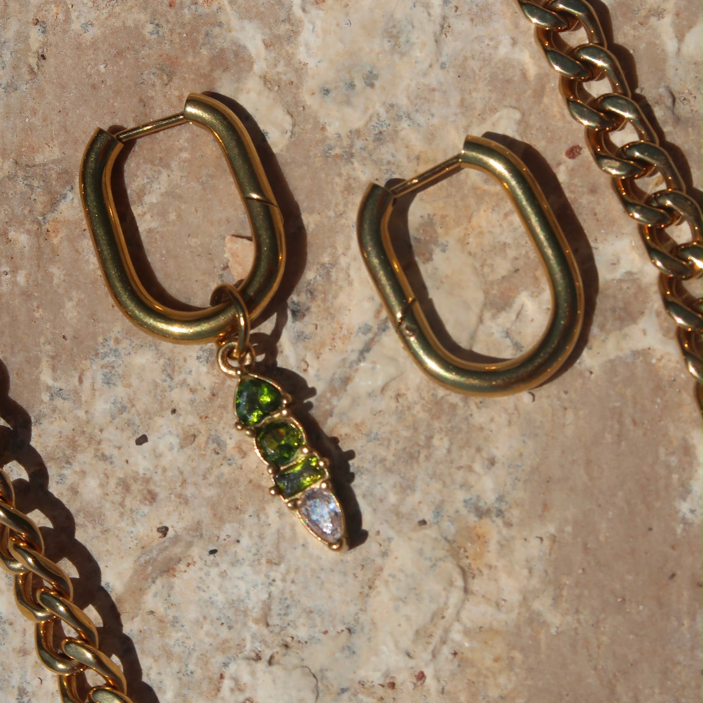 Olive Light Charm