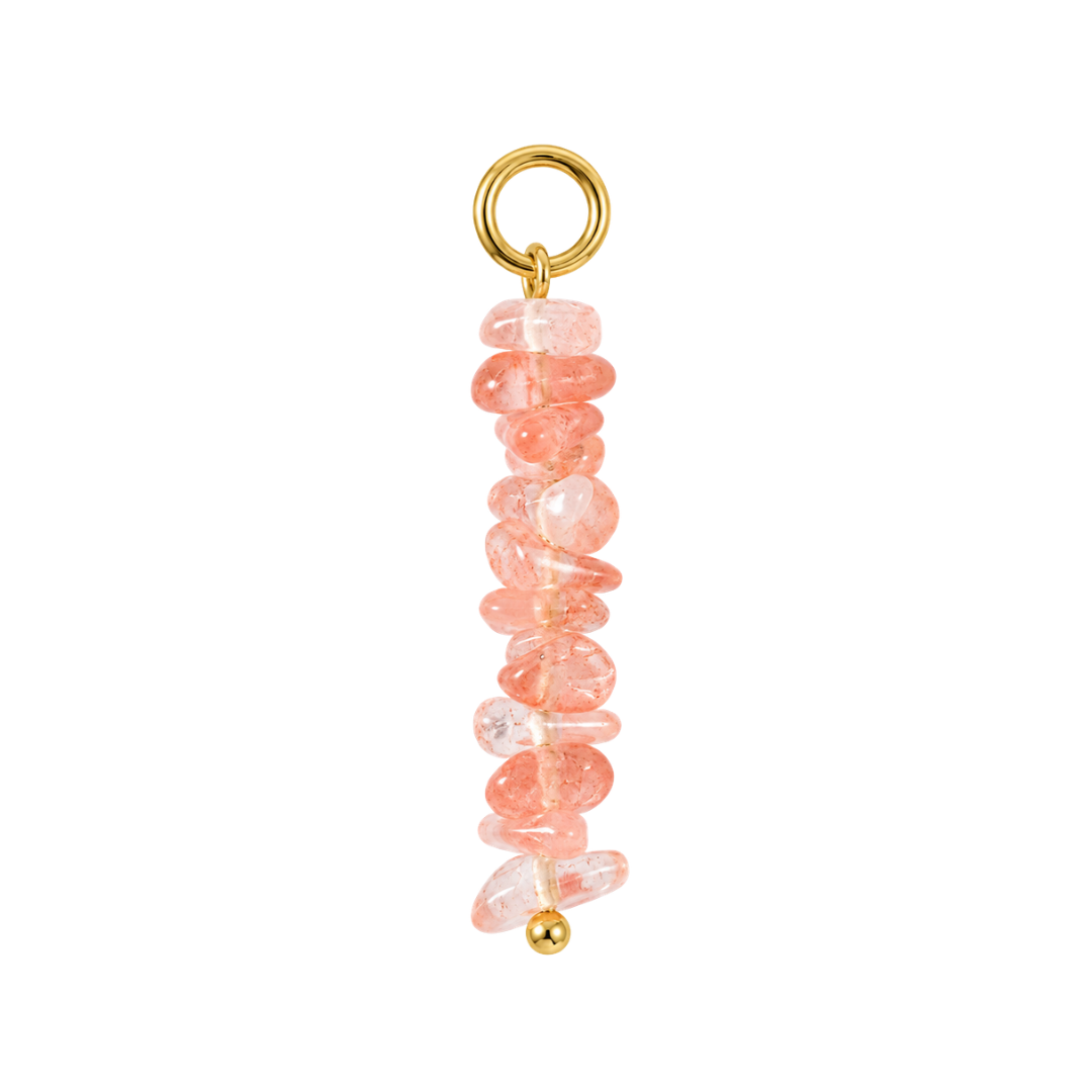 ROSE QUARTZ STACK Charm