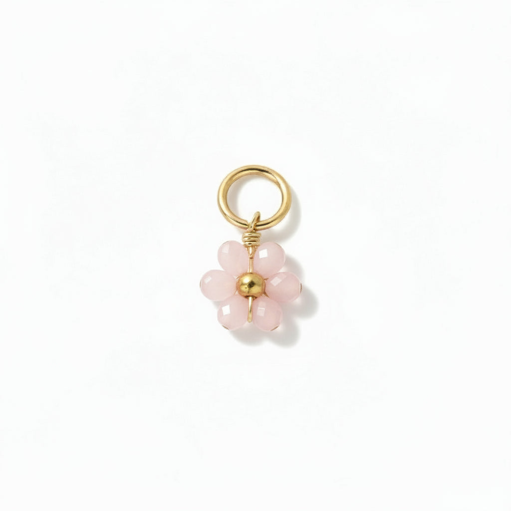 blue flower charm